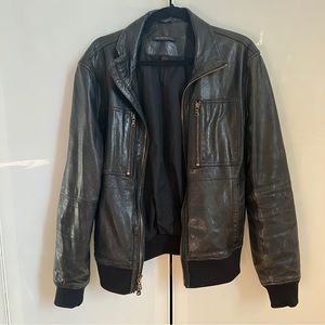 John Varvatos Leather Jacket